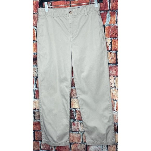 Vineyard Vines Other - Vineyard Vines Shep & Ian Boys Chino Khaki Beige Pants Size 14 Straight Leg